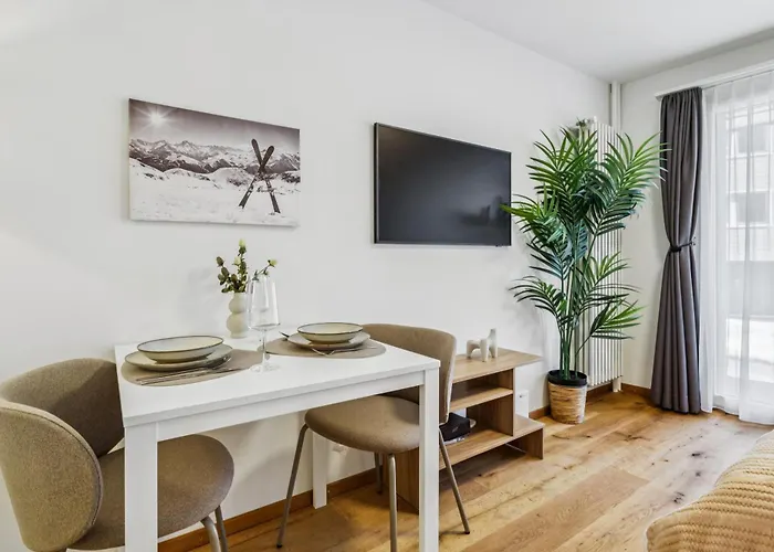 Alpen Studio I Arosa I Ski I Modern I Parkplatz