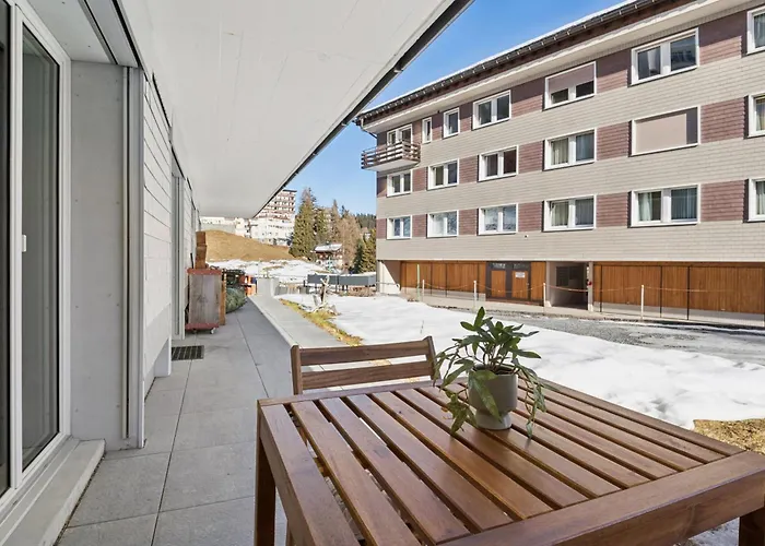 Alpen Studio I Arosa I Ski I Modern I Parkplatz Arosa